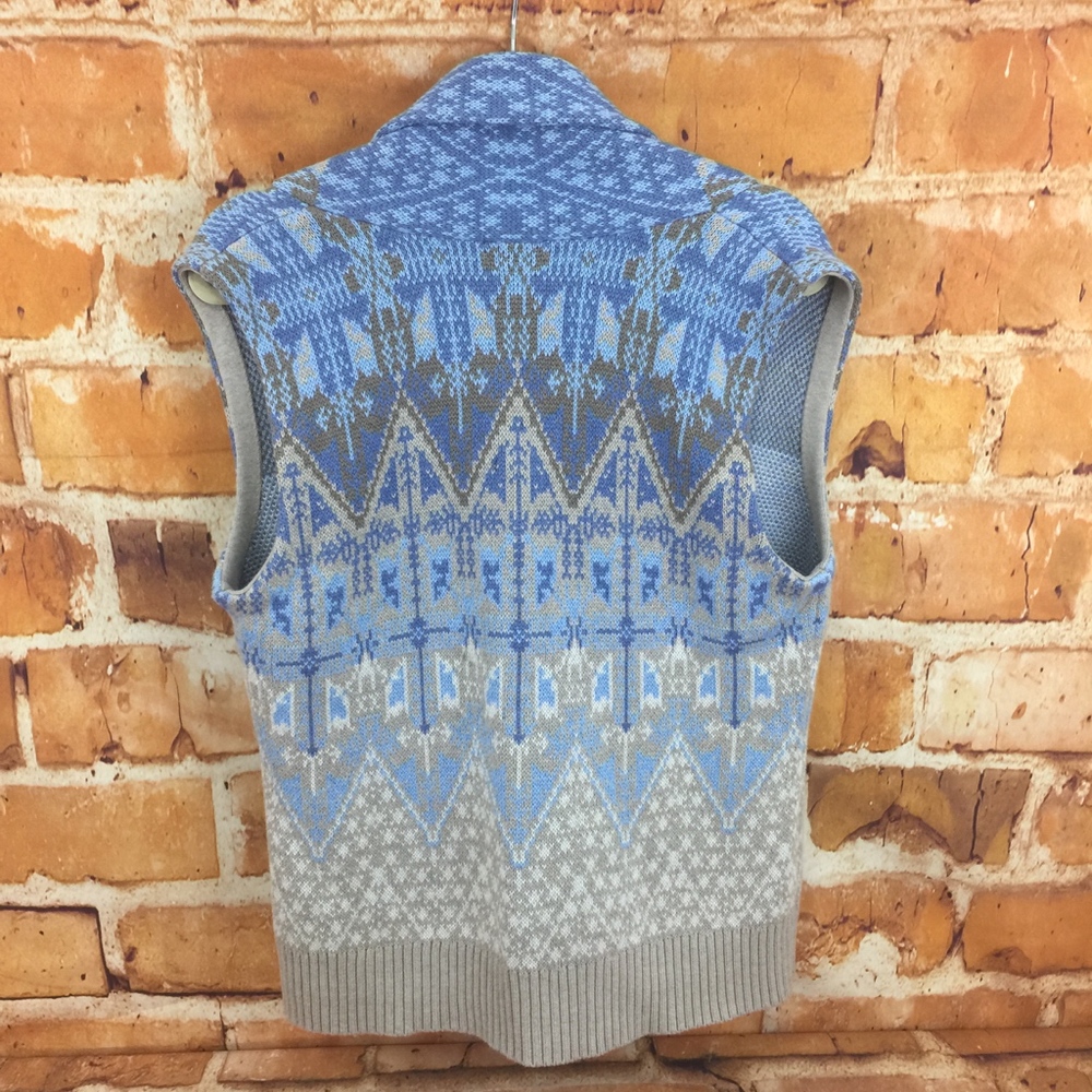 Pendelton Warm Cotton Knit Vest Size M E2 - Picture 2 of 5